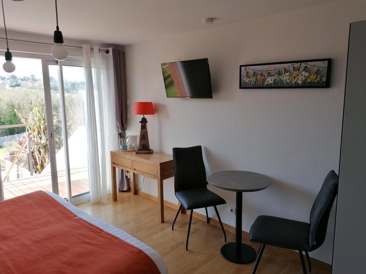 Les Terrasses Du Ris Bed and Breakfast Douarnenez Exteriör bild