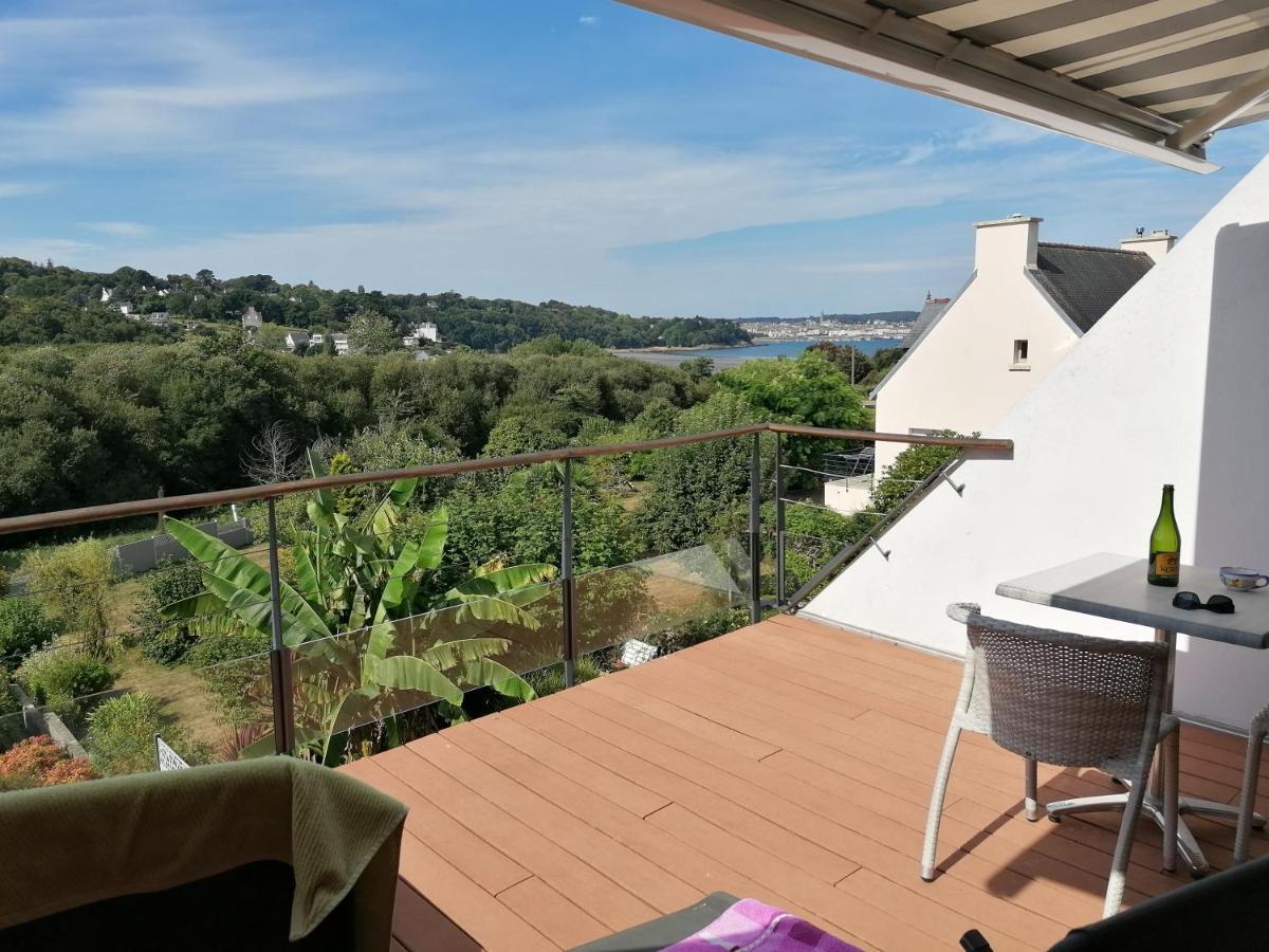 Les Terrasses Du Ris Bed and Breakfast Douarnenez Exteriör bild